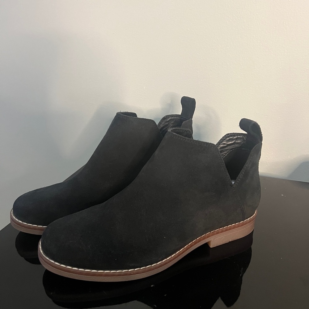 Hush Puppies Black Ankle Boots